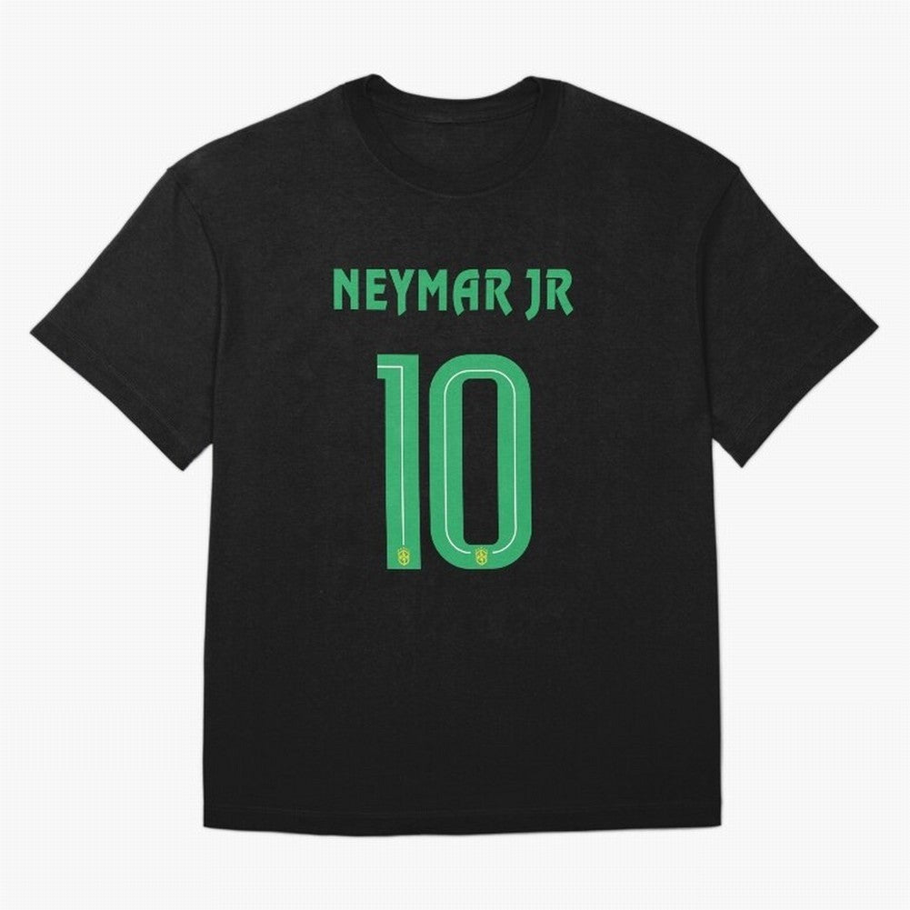Brazil Neymar Jr 10 Shirt 2022-2023 Custom print Classic T-Shirt Carry the FIFA World Cup 2026 Group Stage Journey through Messi, CR7 and Mbappe Highlights, Argentina Pride, Soccer Culture, Superstar Moments, National Team Dreams and Competitive
