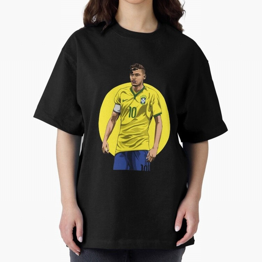 Neymar Jr. Magic: Exclusive Sticker Collection Classic T-Shirt Back Your Heroes with FIFA World Cup 2026 Group Stage Connected to Haaland, Brazil Energy, Soccer Culture, Superstar Moments, National Team Dreams and Competitive Fire; Ideal for Fans