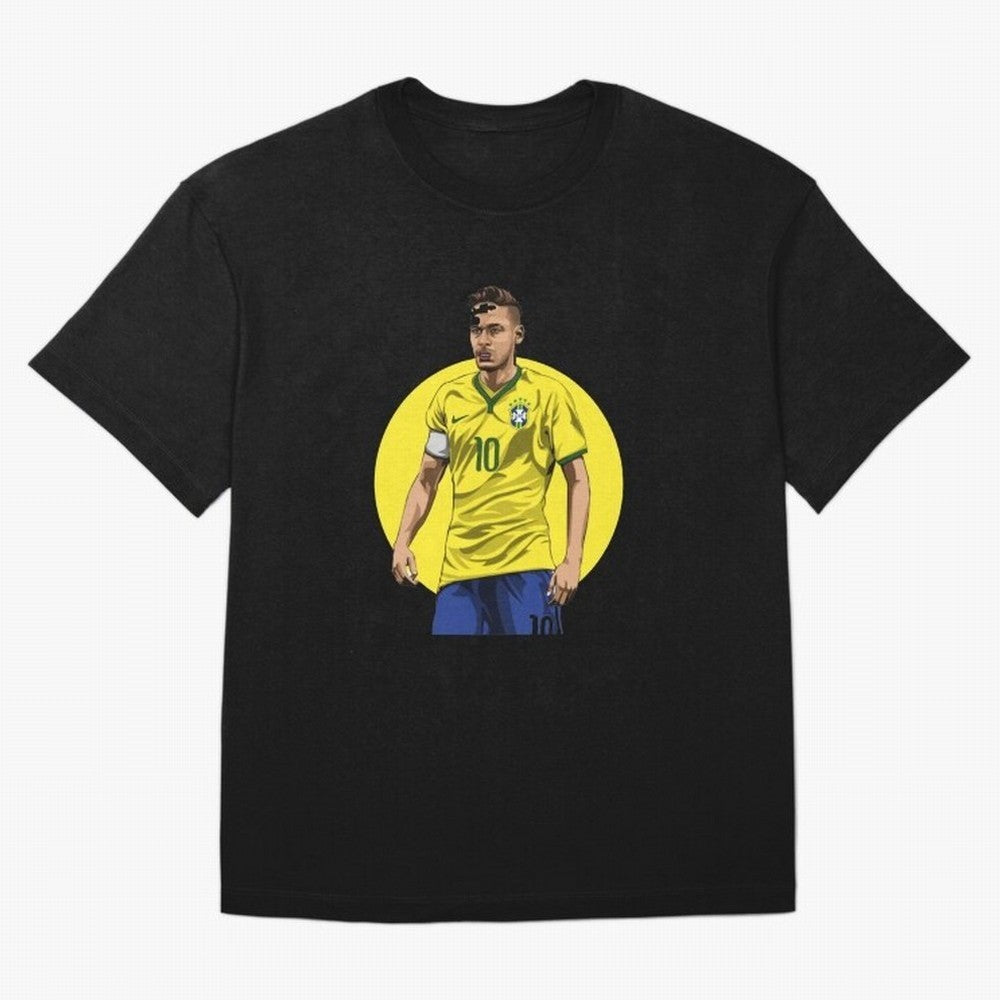 Neymar Jr. Magic: Exclusive Sticker Collection Classic T-Shirt Back Your Heroes with FIFA World Cup 2026 Group Stage Connected to Haaland, Brazil Energy, Soccer Culture, Superstar Moments, National Team Dreams and Competitive Fire; Ideal for Fans