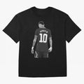 Neymar Jr Black and White Version Oversized T-Shirt Create FIFA World Cup 2026 for Fans of CR7 and Portugal, Bringing Global Supporter Spirit, Legendary Goals, National Colors and Tournament Celebration; Ideal for Football Dads, Football Moms,