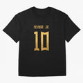 Copy of Neymar Jr Brazil Jersey 2023 Oversized T-Shirt Show Championship Spirit for Global Football Passion for FIFA World Cup 2026, with Messi and Cristiano Ronaldo, England, France and Netherlands, Global Supporter Spirit, Legendary Goals,