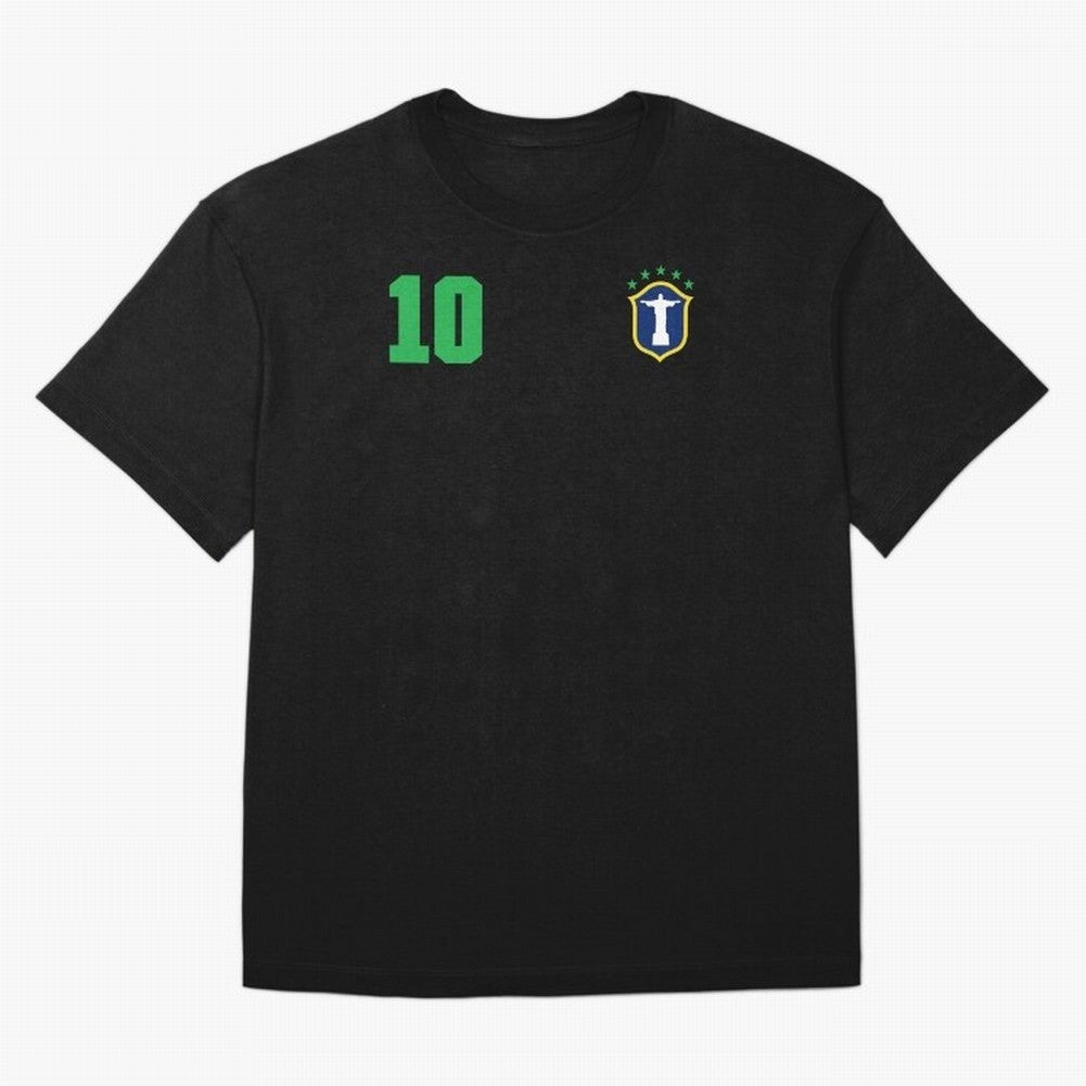 Retro Brazil Soccer Brazilian Futebol Jersey Brasil Essential T-Shirt Feel FIFA World Cup 2026 Group Stage for Fans of Cristiano Ronaldo, Haaland and CR7 and Spain, Bringing Soccer Culture, Superstar Moments, National Team Dreams and Competitive