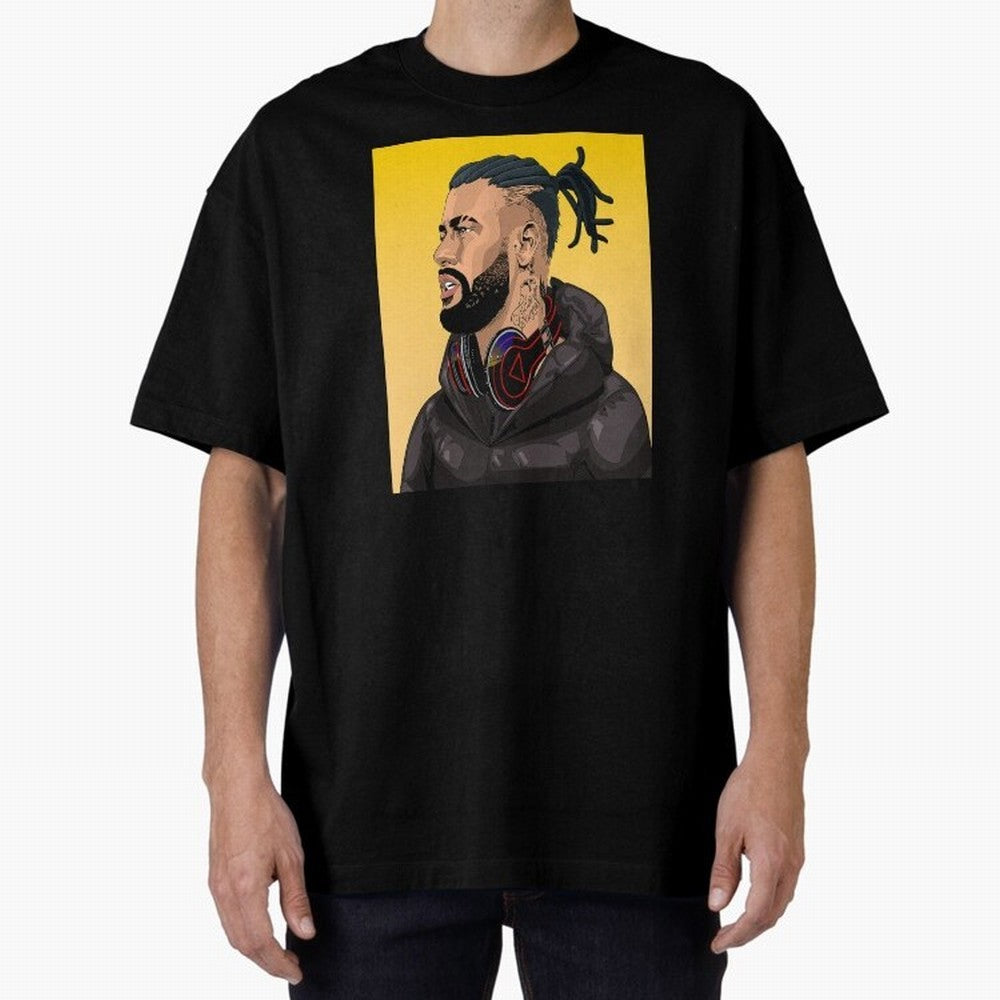 BMM x Neymar Jr. Episode 01- HUMAN #425 Classic Wear Oversized T-Shirt Show Match Day Excitement for Match Day Hype around FIFA World Cup 2026, Messi, Neymar and Mbappe, England, France and Netherlands, Champion Mindset, Group Stage Buzz, Knockout