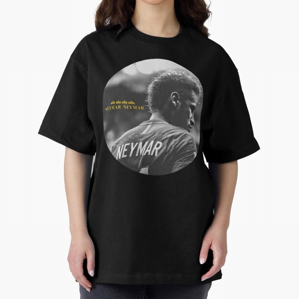 Neymar Ole Ole Ole Premium T-Shirt Back Your Heroes with Global Football Passion for FIFA World Cup 2026 USA Canada Mexico, Featuring Haaland and Mbappe, England and Germany, Stadium Memories, Football Loyalty, International Chants and Championship