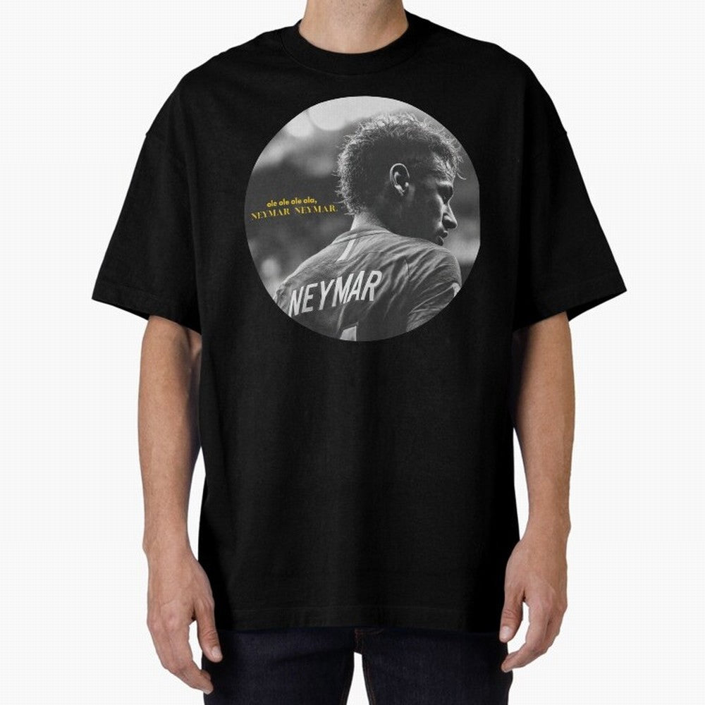 Neymar Ole Ole Ole Premium T-Shirt Back Your Heroes with Global Football Passion for FIFA World Cup 2026 USA Canada Mexico, Featuring Haaland and Mbappe, England and Germany, Stadium Memories, Football Loyalty, International Chants and Championship