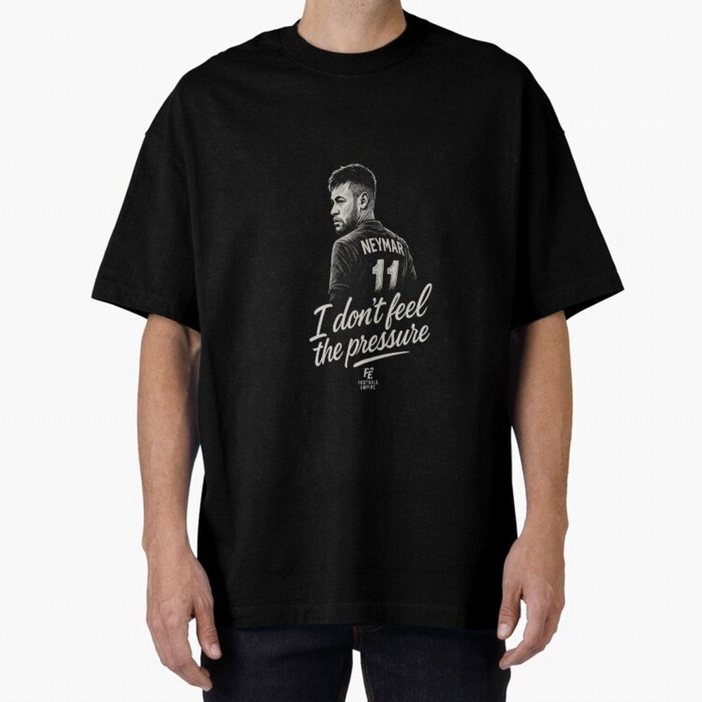 I Don¡¯t Feel The Pressure ¨C Neymar Inspired Street Football Art | Football Empire Graphic T-Shirt Celebrate the Stars of FIFA World Cup 2026 USA Canada Mexico Spirit, Centered on Argentina and Brazil, Neymar, Soccer Culture, Superstar Moments,