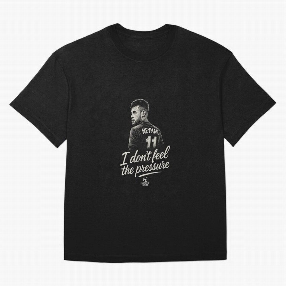 I Don¡¯t Feel The Pressure ¨C Neymar Inspired Street Football Art | Football Empire Graphic T-Shirt Celebrate the Stars of FIFA World Cup 2026 USA Canada Mexico Spirit, Centered on Argentina and Brazil, Neymar, Soccer Culture, Superstar Moments,