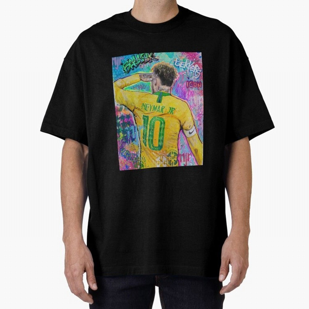 Neymar Jr Premium T-Shirt Represent the Passion of Match Day Hype around FIFA World Cup 2026, Mbappe and Neymar, France and Portugal, Stadium Memories, Football Loyalty, International Chants and Championship Tradition; Ideal for Fans Who Follow
