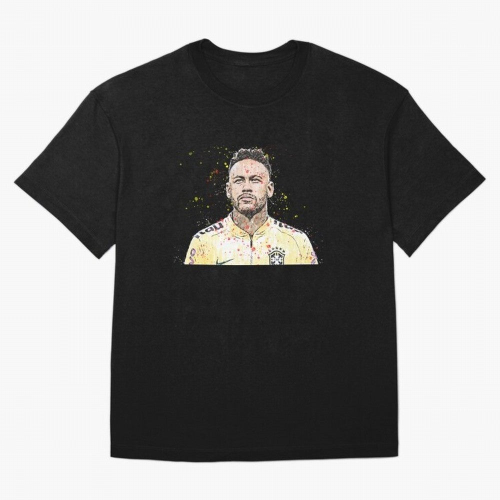 Neymar Neymar Oversized T-Shirt Make Memories around FIFA World Cup 2026 Centered on Haaland, Spain Energy, Worldwide Fan Energy, Dramatic Goals, Stadium Lights and Championship Celebrations; Perfect for Supporters Who Want Bold Football Energy,
