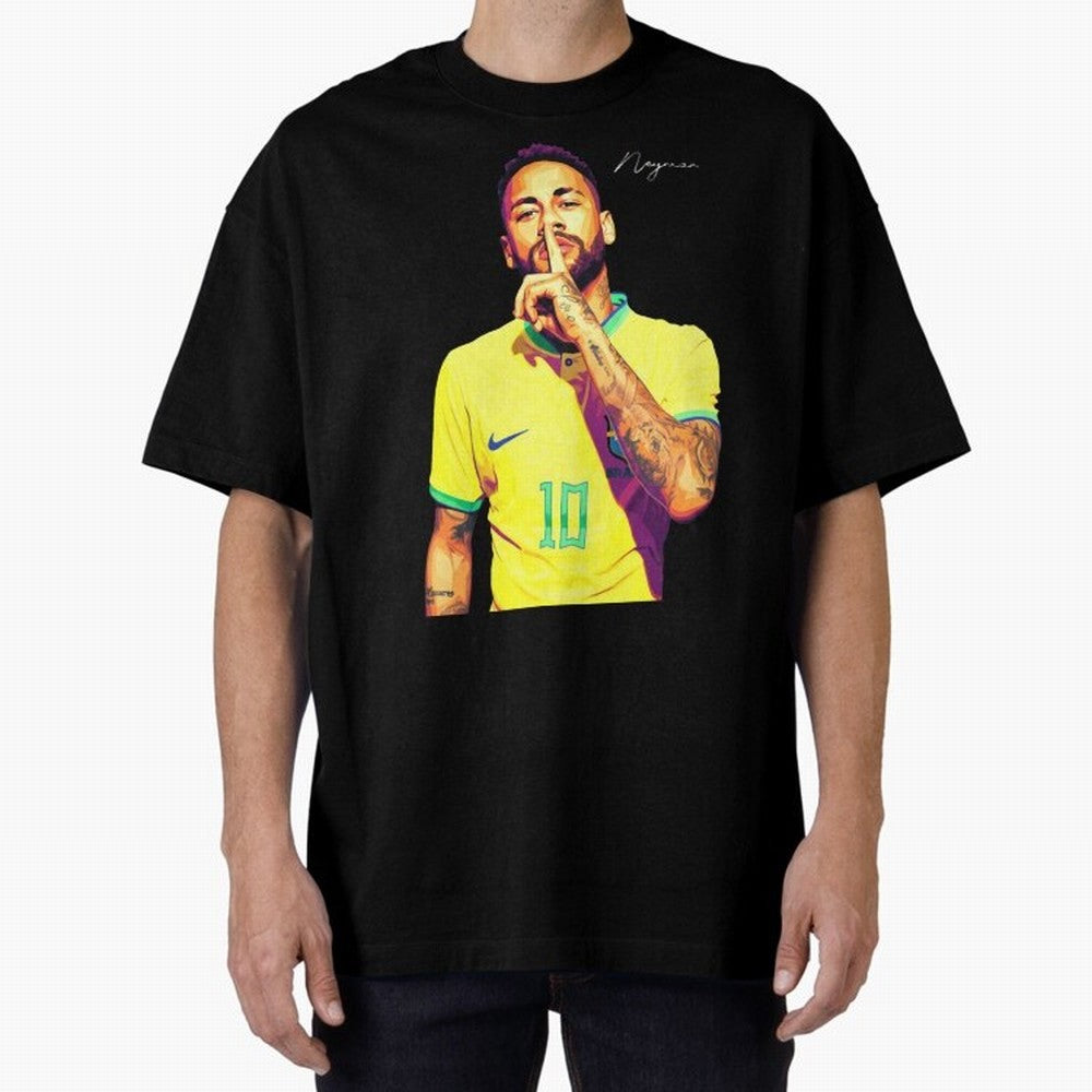 Neymar - vector Classic T-Shirt Spotlight Match Day Hype around FIFA World Cup 2026, Haaland, Germany, Match Day Excitement, Supporter Culture, Golden Goals and Global Football Passion; Perfect for People Who Love Argentina, Brazil, France,