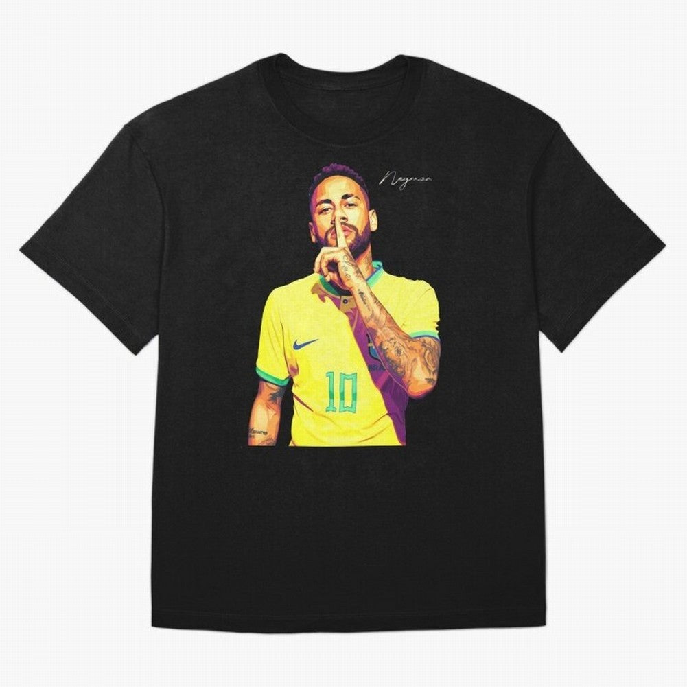 Neymar - vector Classic T-Shirt Spotlight Match Day Hype around FIFA World Cup 2026, Haaland, Germany, Match Day Excitement, Supporter Culture, Golden Goals and Global Football Passion; Perfect for People Who Love Argentina, Brazil, France,