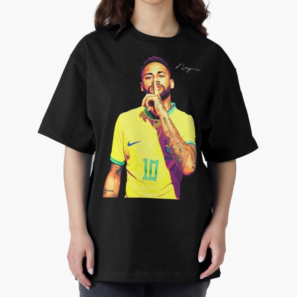 Neymar - vector Classic T-Shirt Spotlight Match Day Hype around FIFA World Cup 2026, Haaland, Germany, Match Day Excitement, Supporter Culture, Golden Goals and Global Football Passion; Perfect for People Who Love Argentina, Brazil, France,