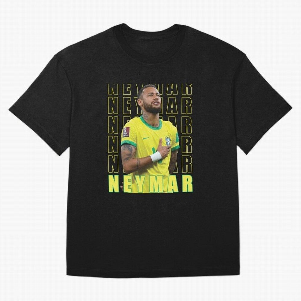 Neymar Brazil Design Oversized T-Shirt Experience FIFA World Cup 2026 Group Stage for Fans of Messi, Neymar and Mbappe and Portugal, Bringing Supporter Pride, Iconic Celebrations, Legendary Names and Global Match Day Energy; Made for Die Hard