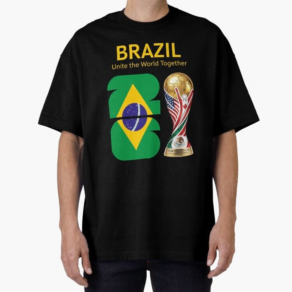 World Cup 2026, IMG 017, BRAZIL 001 Classic T-Shirt Honor Football Greatness during FIFA World Cup 2026 Spirit, Built around Argentina, Mbappe and Neymar, Football Festival Excitement, Trophy Ambitions, Country Rivalries and Star Player Buzz; Ideal