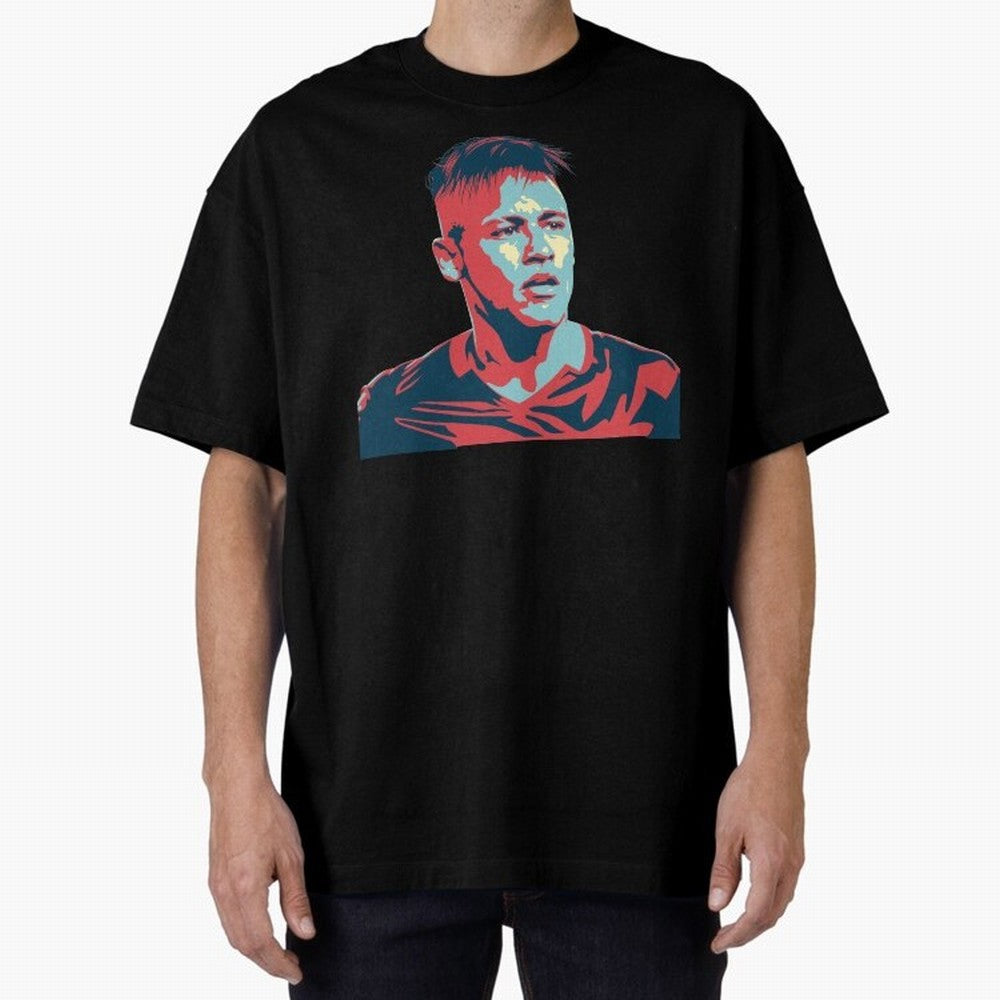 Neymar. Oversized T-Shirt Bring World Football Passion into FIFA World Cup 2026 Group Stage Spirit, Built around Portugal, Spain and Germany, Haaland, Soccer Culture, Superstar Moments, National Team Dreams and Competitive Fire; Ideal for