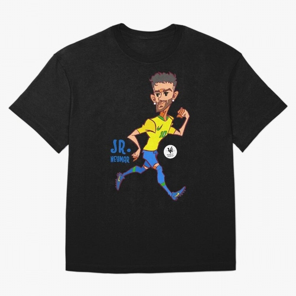 Neymar Oversized T-Shirt Turn Every Weekend Toward Match Day Hype around FIFA World Cup 2026 Group Stage, Mbappe and Neymar, France and Portugal, Vintage Soccer Flavor, Modern Football Stars, National Flags and Final Night Emotion; Perfect for