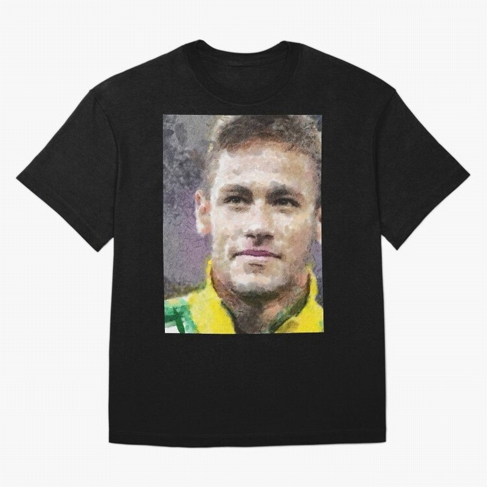 Neymar Oversized T-Shirt Wear the Spirit of Global Football Passion for FIFA World Cup 2026 USA Canada Mexico, Built around CR7 and Messi, Portugal, Fan Favorite Moments, National Team Passion, Big Match Drama and Soccer History; Ideal for