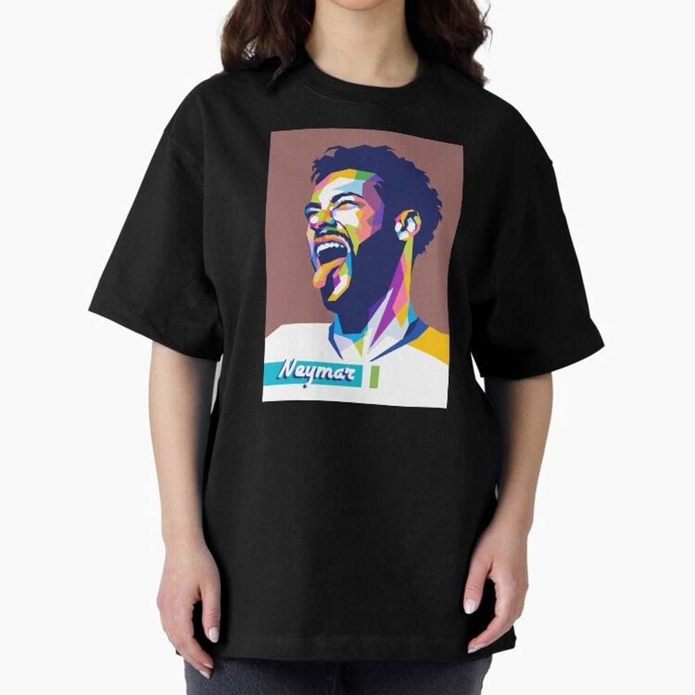 Neymar Essential T-Shirt Fuel Your Fan Pride for Global Football Passion for FIFA World Cup 2026 USA Canada Mexico, Filled with CR7 and Messi, France and Portugal, Sports Nostalgia, International Competition, Famous Players and Unforgettable