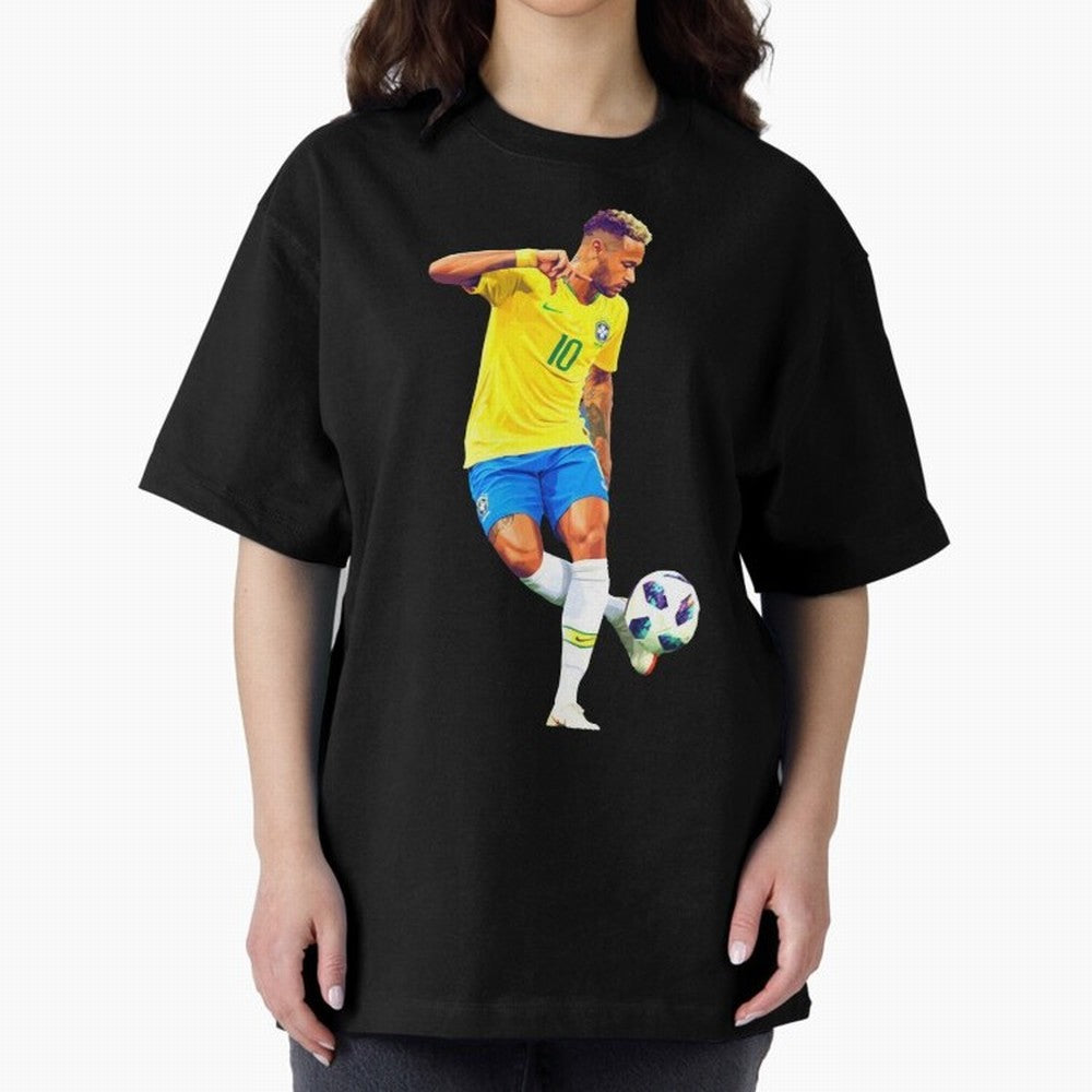 Neymar Oversized T-Shirt Bring Bold Fan Energy to Match Day Hype around FIFA World Cup 2026, Neymar, Netherlands, Worldwide Fan Energy, Dramatic Goals, Stadium Lights and Championship Celebrations; Ideal for Passionate Fans Who Love Underdog