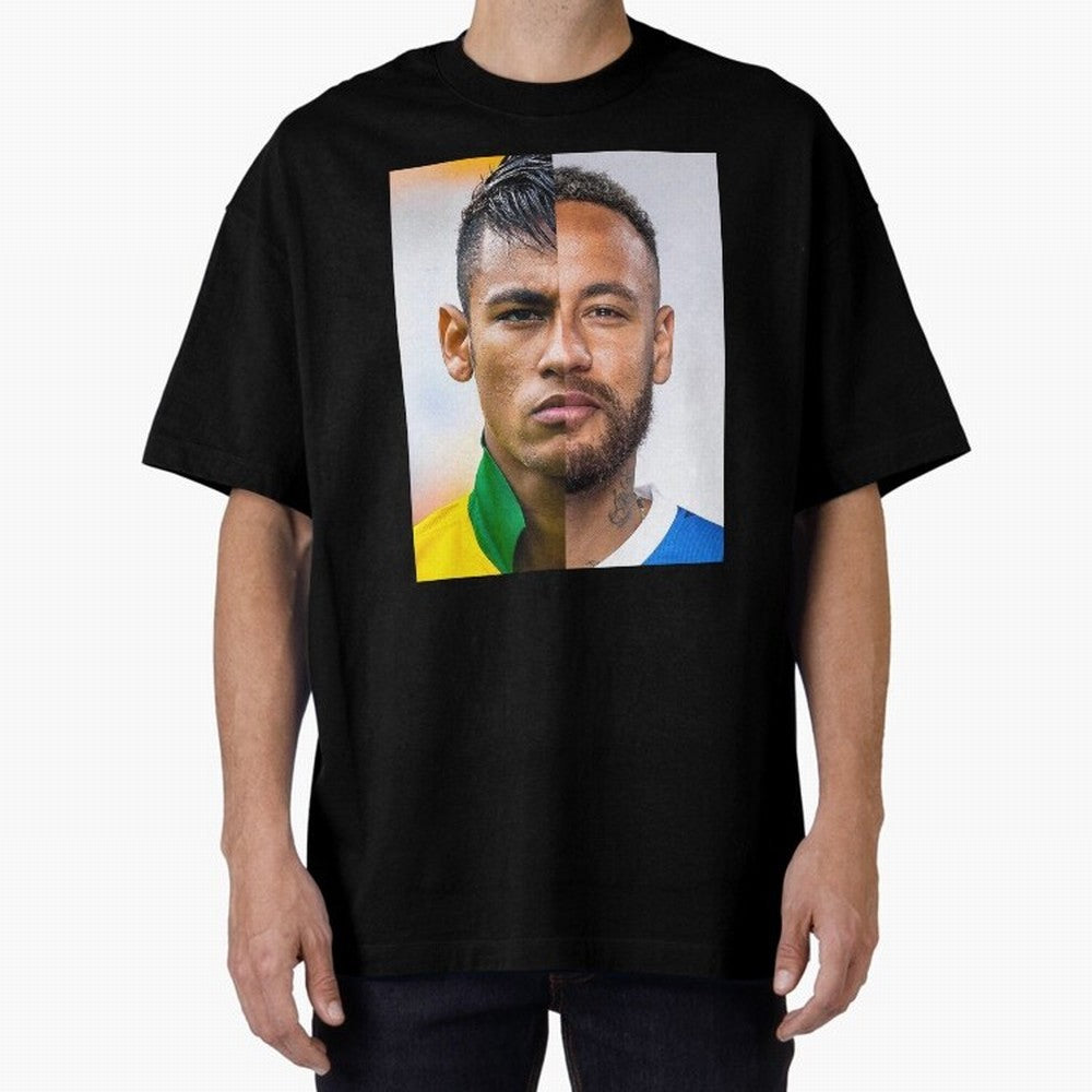 Neymar Oversized T-Shirt Celebrate Every Goal in Global Football Passion for FIFA World Cup 2026 Group Stage, Inspired by CR7, England, Fan Favorite Moments, National Team Passion, Big Match Drama and Soccer History; Ideal for Football Dads,