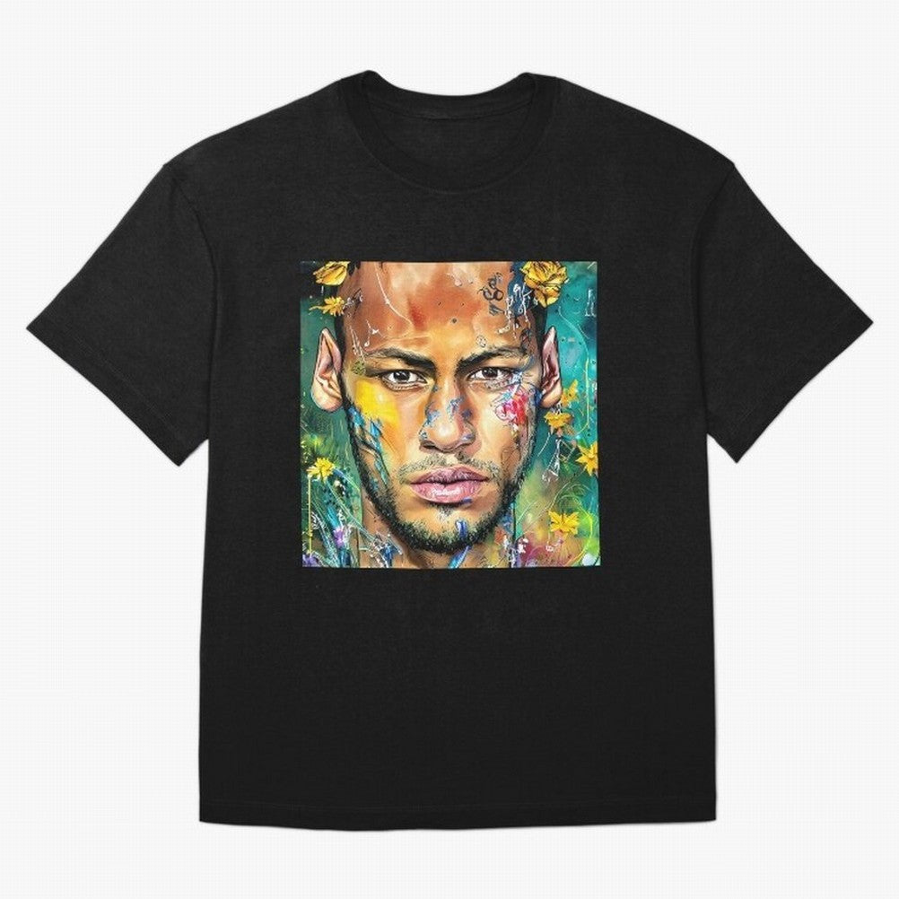 Neymar Oversized T-Shirt Celebrate Unforgettable Nights in FIFA World Cup 2026 Group Stage Spirit, Highlighting England and Germany, Mbappe and Neymar, Retro Football Energy, Iconic Rivalries, Trophy Chase Drama and Stadium Atmosphere; Made for Die