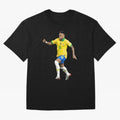 neymar Essential T-Shirt Capture the FIFA World Cup 2026 Group Stage Journey through Mbappe and Neymar Highlights, France and Portugal Pride, Vintage Soccer Flavor, Modern Football Stars, National Flags and Final Night Emotion; Ideal for Fans Who