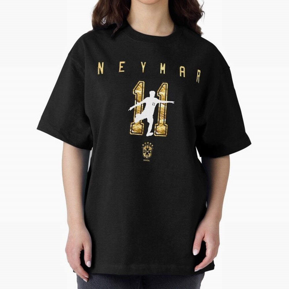 Neymar Gold Design Classic T-Shirt Bring Match Day Fire to the FIFA World Cup 2026 USA Canada Mexico Journey through Cristiano Ronaldo, Haaland and CR7 Highlights, Netherlands Pride, Soccer Culture, Superstar Moments, National Team Dreams and