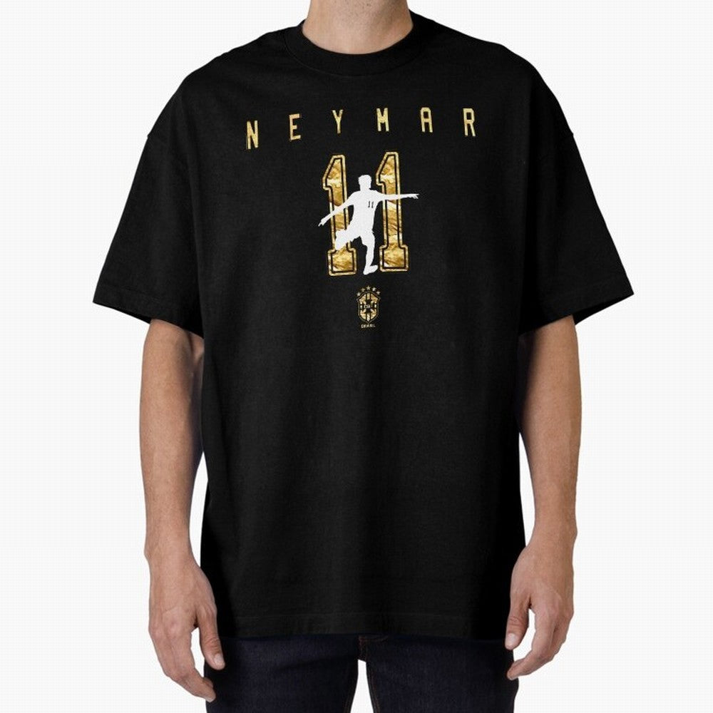 Neymar Gold Design Classic T-Shirt Bring Match Day Fire to the FIFA World Cup 2026 USA Canada Mexico Journey through Cristiano Ronaldo, Haaland and CR7 Highlights, Netherlands Pride, Soccer Culture, Superstar Moments, National Team Dreams and