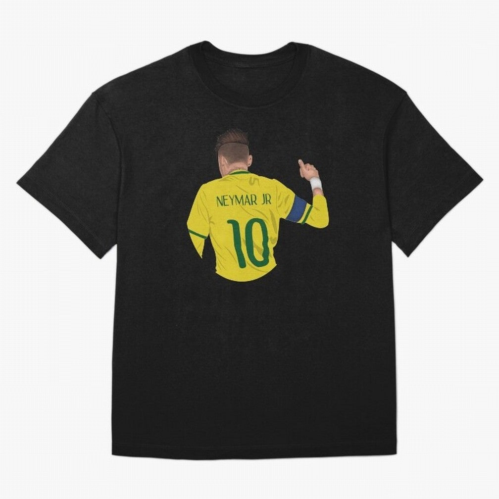 Neymar Junior Oversized T-Shirt Feel FIFA World Cup 2026 Spirit, Connected to Spain and Netherlands, CR7, Classic Soccer Heritage, Championship Pressure, Fan Loyalty and International Pride; Made for Die Hard Supporters, Soccer Lovers, Game Day
