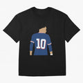 the number 10 Oversized T-Shirt Celebrate Supporters United by FIFA World Cup 2026 for Fans of Messi, Neymar and Mbappe and Germany, Bringing Football Festival Excitement, Trophy Ambitions, Country Rivalries and Star Player Buzz; Made for Die Hard