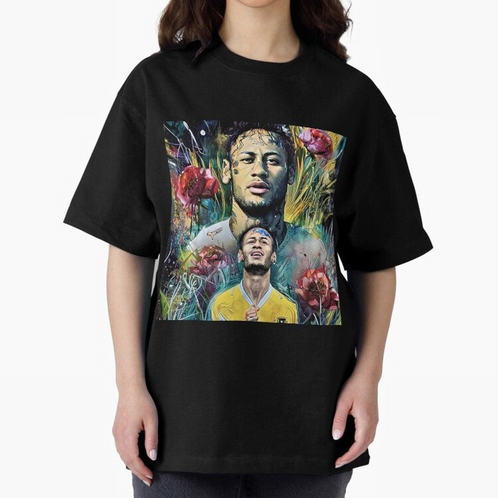 Double Neymar Classic T-Shirt Treasure Match Day Hype around FIFA World Cup 2026 Group Stage, Cristiano Ronaldo, Spain and Netherlands, Sports Nostalgia, International Competition, Famous Players and Unforgettable Victories; Ideal for Football