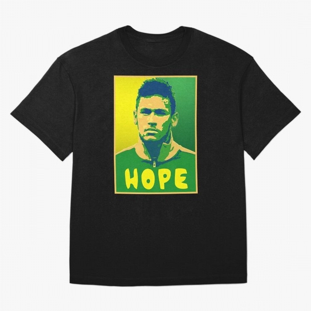 Neymar Hope Classic T-Shirt Remember Iconic Moments from FIFA World Cup 2026 USA Canada Mexico for Fans of Haaland and France and Portugal, Bringing Fan Favorite Moments, National Team Passion, Big Match Drama and Soccer History; Ideal for Fans Who