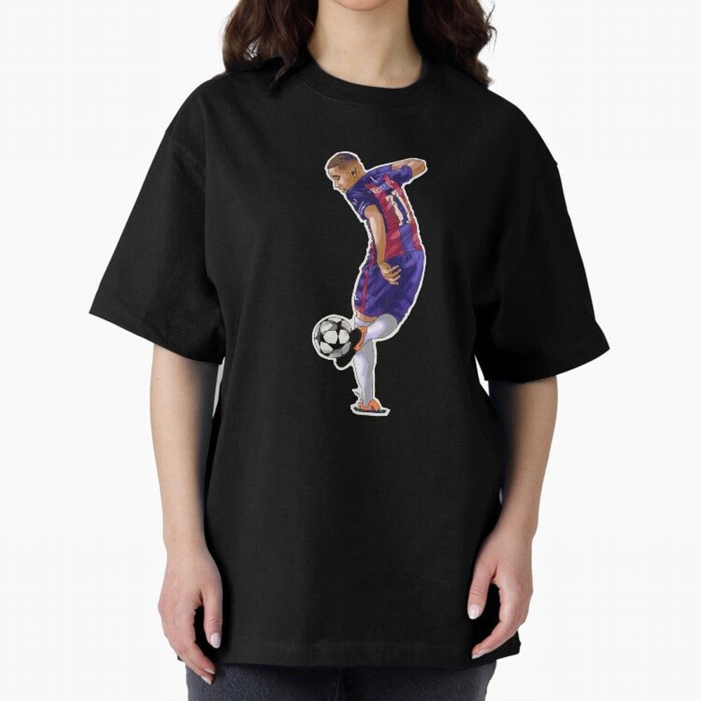 Neymar Artwork Classic T-Shirt Turn Up for FIFA World Cup 2026 USA Canada Mexico for Fans of Haaland and Mbappe and Spain, Bringing Supporter Pride, Iconic Celebrations, Legendary Names and Global Match Day Energy; Perfect for Fans, Collectors,