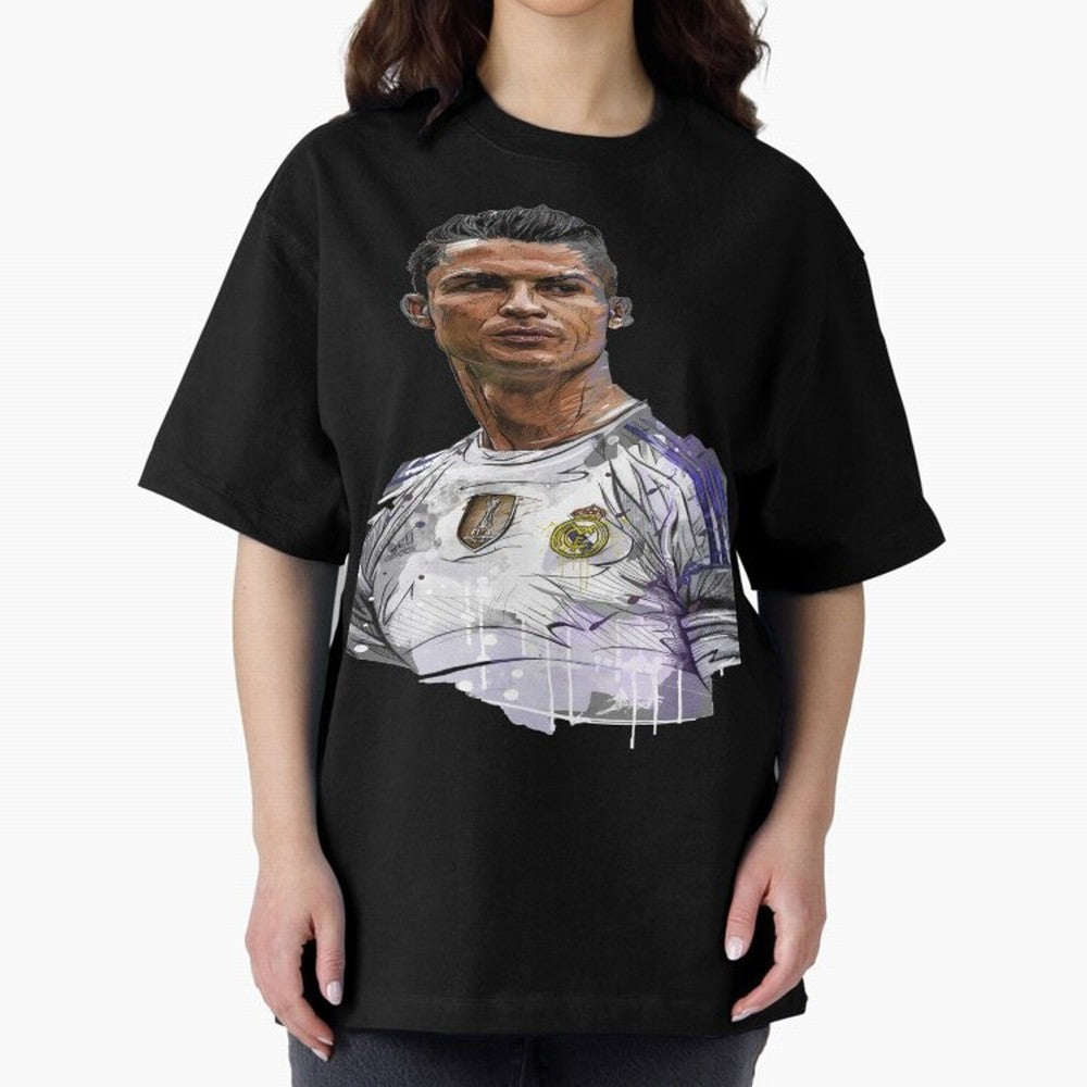 Cristiano Ronaldo Classic T-Shirt Show Up for the Glory of Match Day Hype around FIFA World Cup 2026, Haaland and Mbappe, Brazil, Fan Favorite Moments, National Team Passion, Big Match Drama and Soccer History; Created for Match Day Parties, Soccer