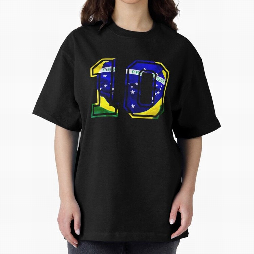 10 Brasil Essential T-Shirt Show Championship Spirit for Match Day Hype around FIFA World Cup 2026, Messi and Cristiano Ronaldo, Germany, Supporter Pride, Iconic Celebrations, Legendary Names and Global Match Day Energy; Great for Watch Parties,