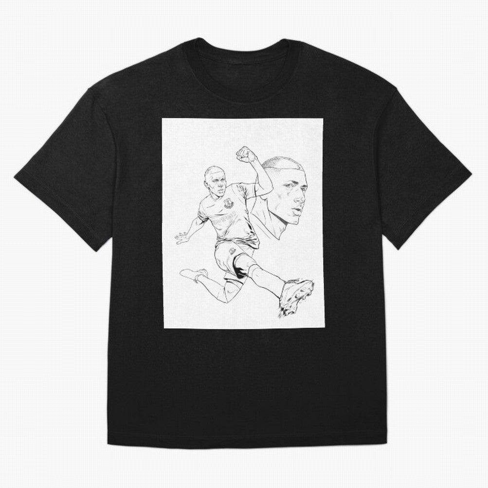 richarlison Oversized T-Shirt Celebrate the Biggest Stage of the FIFA World Cup 2026 Group Stage Journey through Neymar Highlights, England and Germany Pride, Sports Nostalgia, International Competition, Famous Players and Unforgettable Victories;