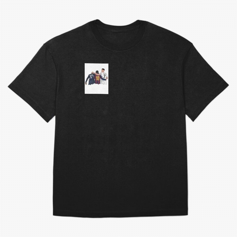 MessixNeymarxRonaldo Classic T-Shirt Fuel Your Fan Pride for Global Football Passion for FIFA World Cup 2026 USA Canada Mexico, with Messi, Neymar and Mbappe, Argentina, France and Brazil, Match Day Excitement, Supporter Culture, Golden Goals and