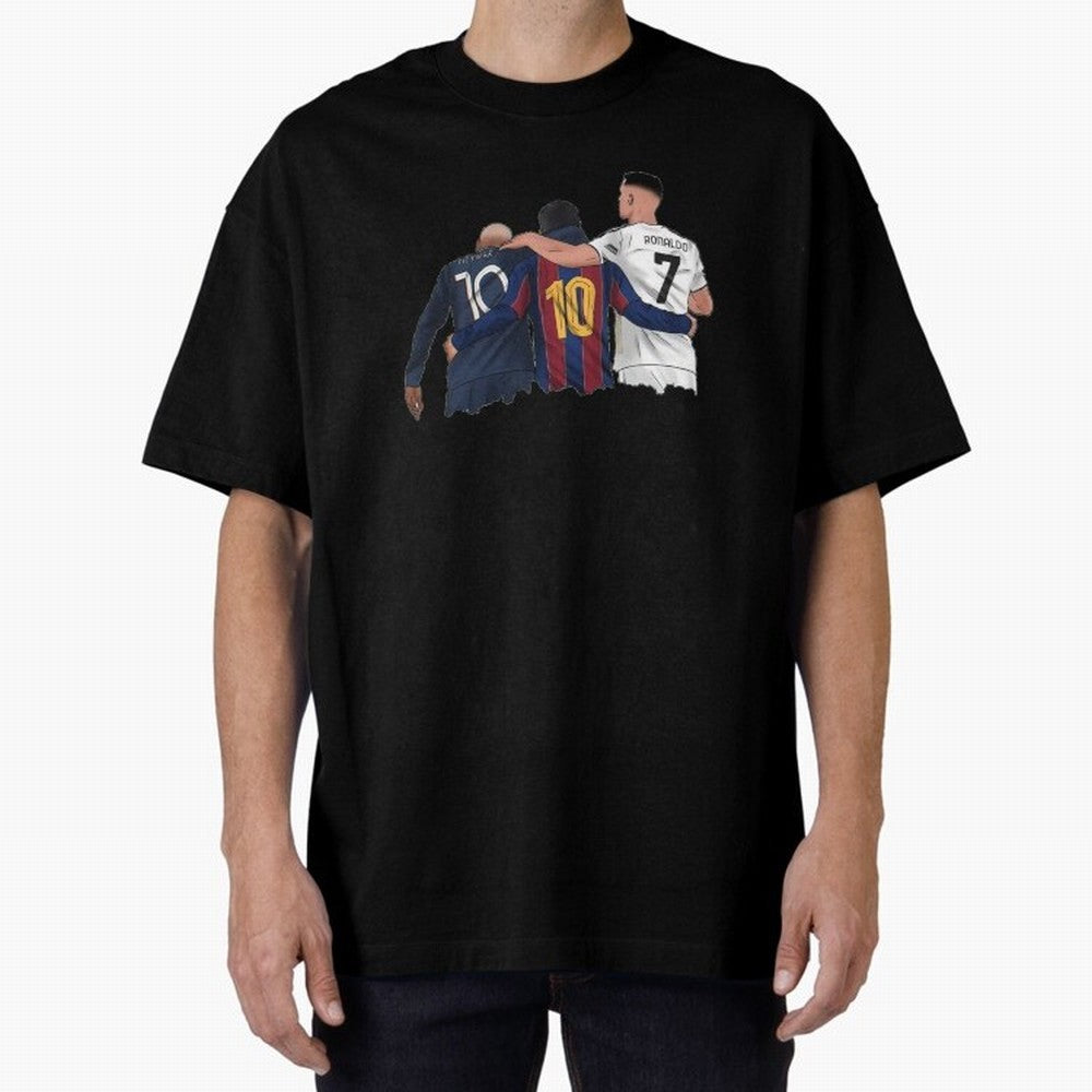 Football Messi, Ronaldo, neymar tshirt Classic T-Shirt Honor the Football Icons of Global Football Passion for FIFA World Cup 2026 USA Canada Mexico, with Cristiano Ronaldo, Haaland and CR7, Portugal, Tournament Hype, Historic Matchups, Family