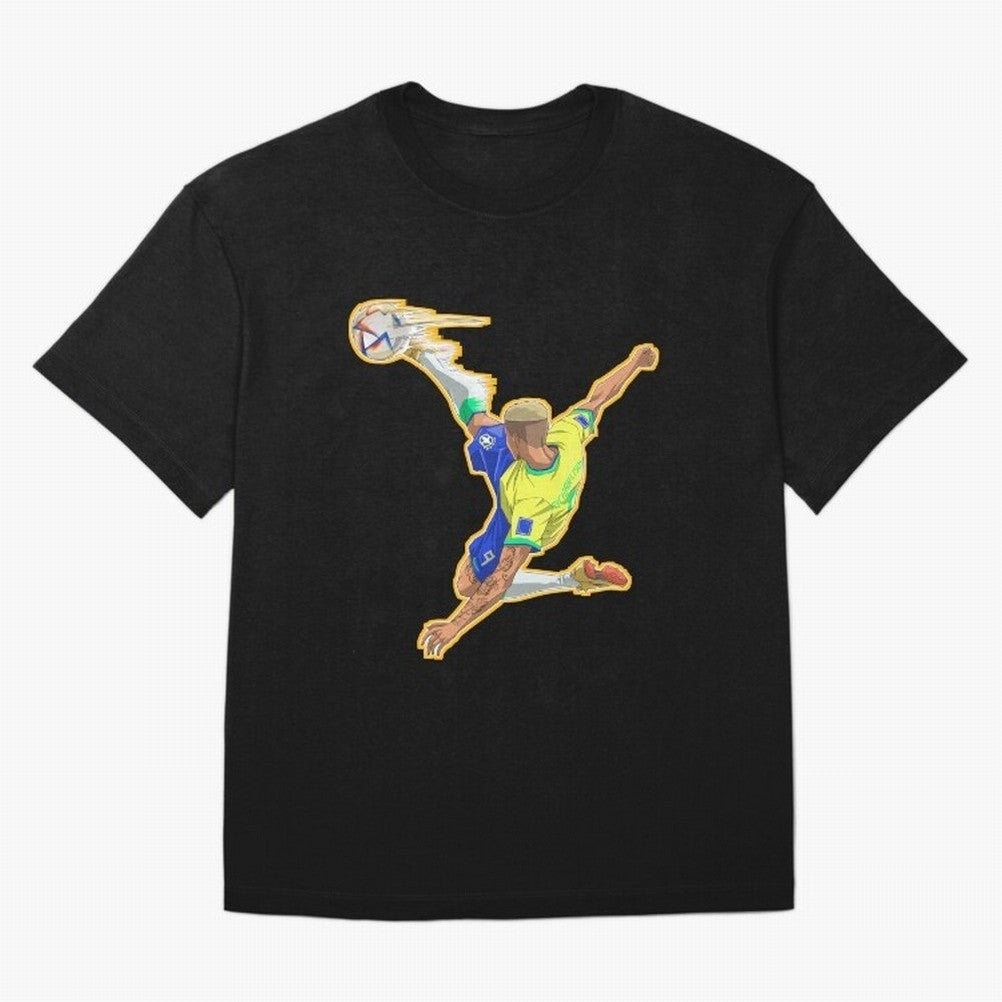 Richarlison Anime Goal Essential T-Shirt Carry the Colors and Pride of Global Football Passion for FIFA World Cup 2026 USA Canada Mexico, Capturing Mbappe, Argentina, Fan Favorite Moments, National Team Passion, Big Match Drama and Soccer History;