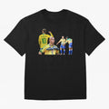 Brazilian Icons Oversized T-Shirt Bring Global Tournament Vibes to Match Day Hype around FIFA World Cup 2026, CR7 and Messi, Germany, Tournament Hype, Historic Matchups, Family Viewing Parties and Global Sports Pride; Perfect for Fans, Collectors,