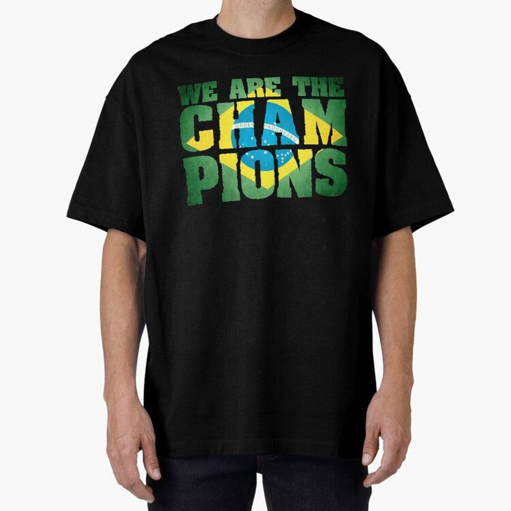 Champion Brazil Classic T-Shirt Make the Season About FIFA World Cup 2026 USA Canada Mexico Spirit, with France, Haaland and Mbappe, Vintage Soccer Flavor, Modern Football Stars, National Flags and Final Night Emotion; Great for Supporters Who Love