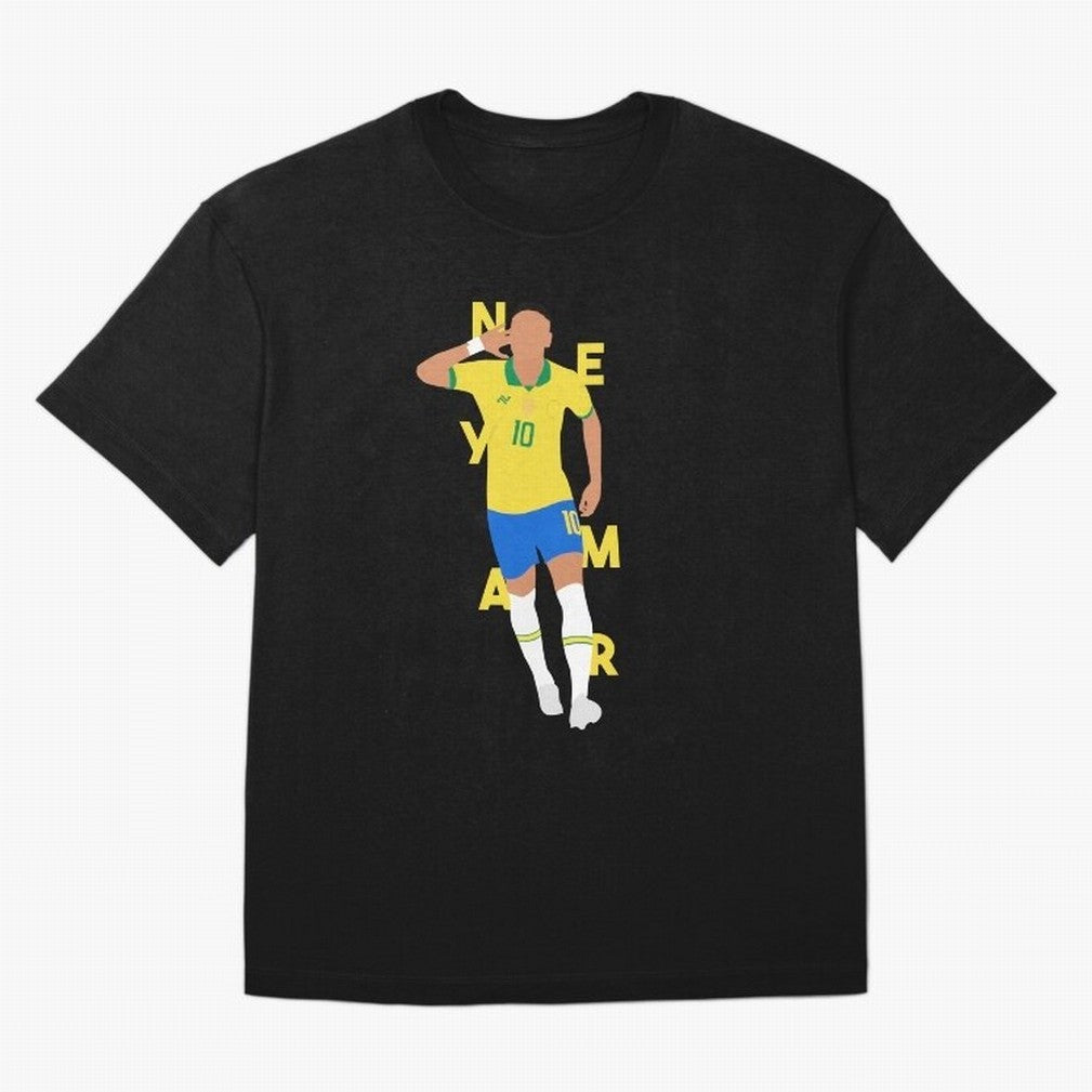 Neymar x Brazil Classic T-Shirt Relive the Noise and Pride of the FIFA World Cup 2026 Journey through Messi, CR7 and Mbappe Highlights, Argentina and Brazil Pride, Football History, Final Match Energy, Crowd Noise and Once in a Lifetime Moments;