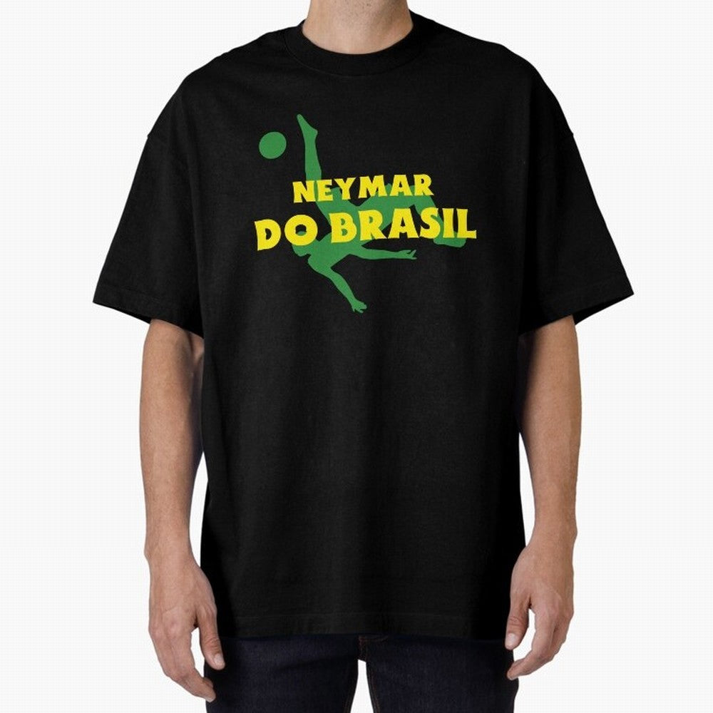 Neymar Do Brazil. Classic T-Shirt Stand with Global Football Passion for FIFA World Cup 2026 USA Canada Mexico, Capturing Messi, Spain and Netherlands, Soccer Culture, Superstar Moments, National Team Dreams and Competitive Fire; Made for