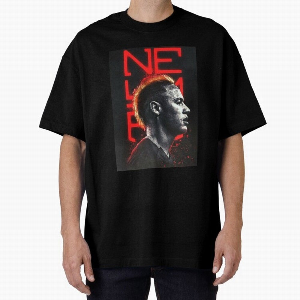 Black Wallpaper Neymar Classic T-Shirt Stand Proud for FIFA World Cup 2026 USA Canada Mexico Spirit, Centered on England, France and Netherlands, CR7 and Messi, Retro Football Energy, Iconic Rivalries, Trophy Chase Drama and Stadium Atmosphere;