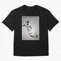 Illustration Neymar Wallpaper Classic T-Shirt Fuel Global Football Passion for FIFA World Cup 2026 Group Stage, with Messi and Cristiano Ronaldo, Portugal, Champion Mindset, Group Stage Buzz, Knockout Tension and Passionate Fan Culture; Ideal for