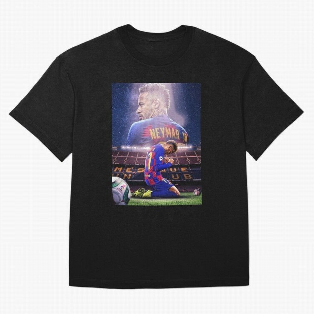 Art Wallpaper Neymar Classic T-Shirt Remember Iconic Moments from FIFA World Cup 2026 Spirit, Connected to Spain, Cristiano Ronaldo, Vintage Soccer Flavor, Modern Football Stars, National Flags and Final Night Emotion; Created for Match Day