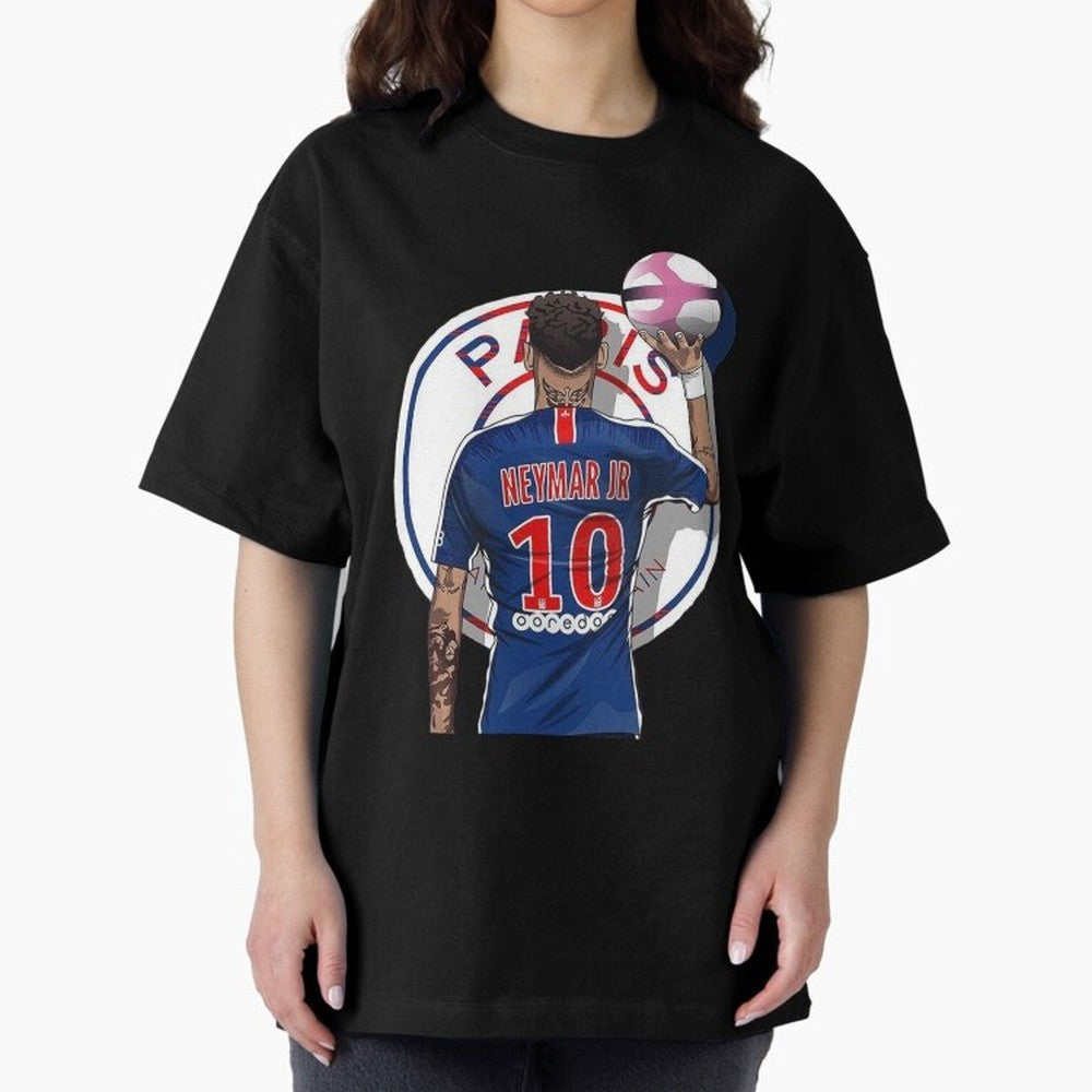 Art Neymar Illustration Classic T-Shirt Honor Football Greatness during FIFA World Cup 2026 Group Stage Driven by CR7, England and Germany Energy, Football Festival Excitement, Trophy Ambitions, Country Rivalries and Star Player Buzz; Great for