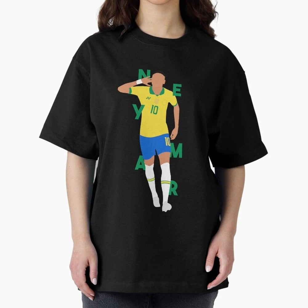 Neymar x Brazil Classic T-Shirt Bring Trophy Dreams to the FIFA World Cup 2026 Journey through CR7 and Messi Highlights, Argentina and Brazil Pride, Goal Celebration Energy, Supporter Heritage, Football Icons and Worldwide Tournament Joy; Perfect