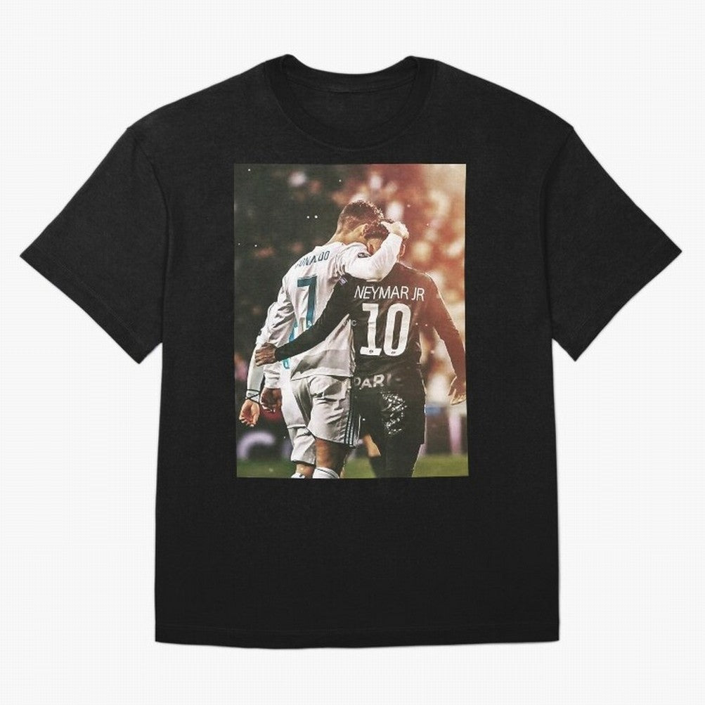 CR7 N Neymar Essential T-Shirt Stand with FIFA World Cup 2026 Spirit, Driven by Germany, Messi, Retro Football Energy, Iconic Rivalries, Trophy Chase Drama and Stadium Atmosphere; Ideal for Fans Who Follow Messi, Cristiano Ronaldo, CR7, Mbappe,