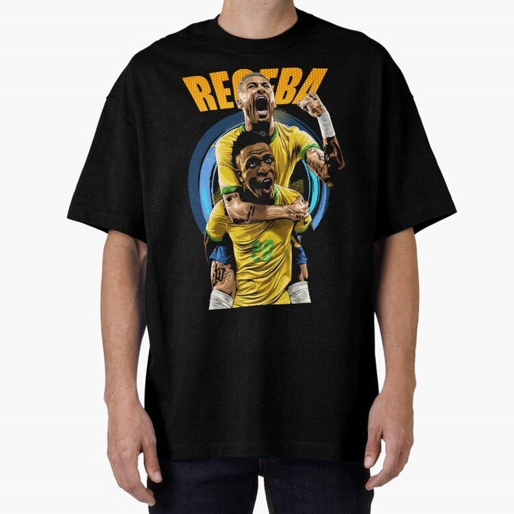 RECEBA Classic T-Shirt Treasure FIFA World Cup 2026 Group Stage Featuring Messi, Neymar and Mbappe, Germany Energy, Match Day Excitement, Supporter Culture, Golden Goals and Global Football Passion; Ideal for Passionate Fans Who Love Underdog